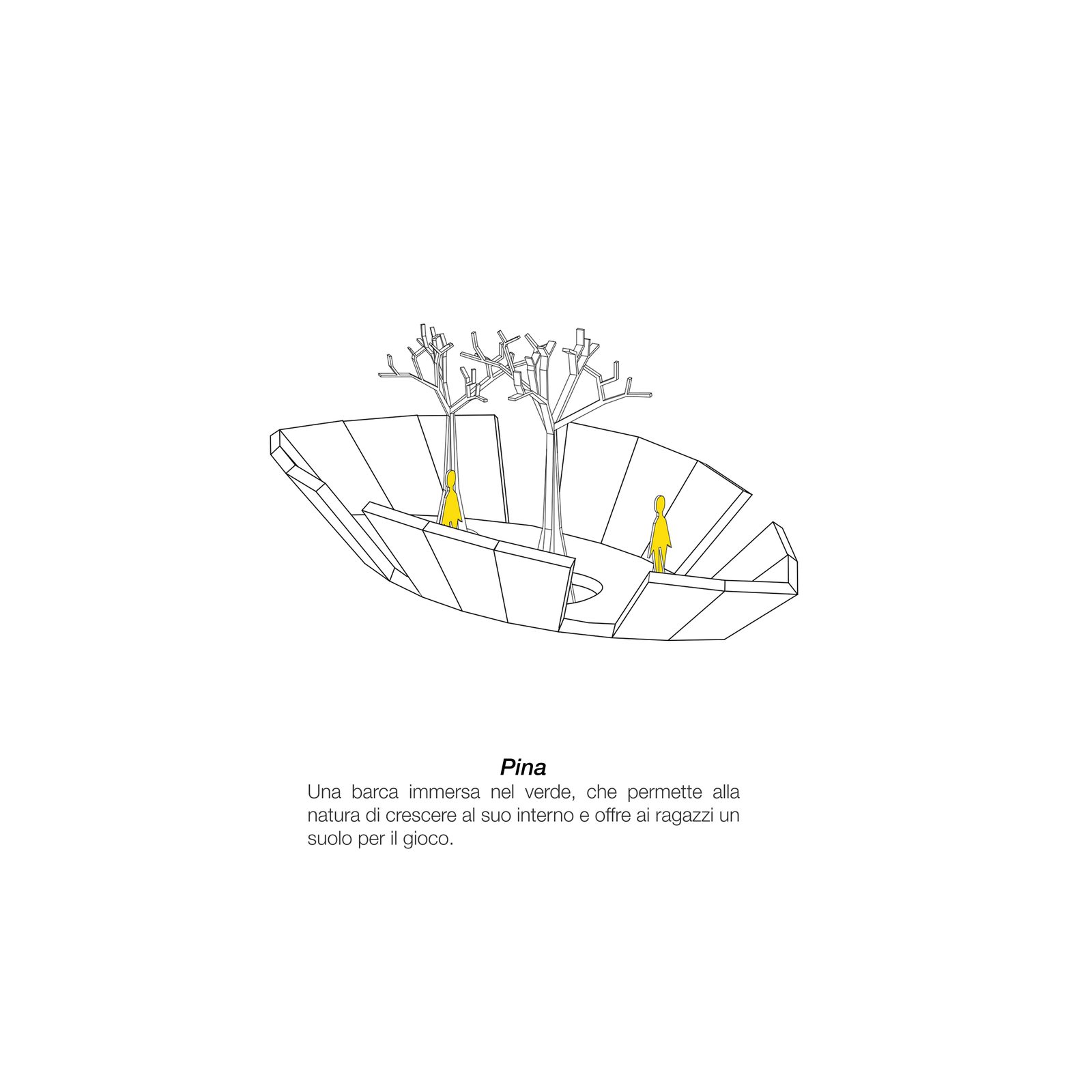 Disegno 09 — palco con aggregazione di piattaforme