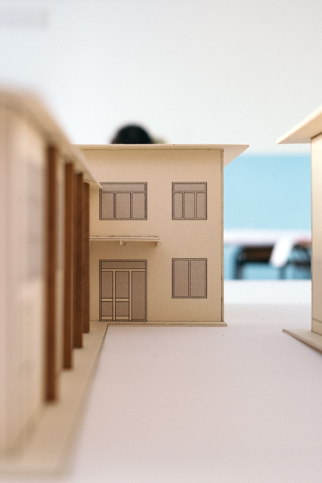 Colla Lab II Fase 3 — modellino 3D della casetta con variazioni di falde