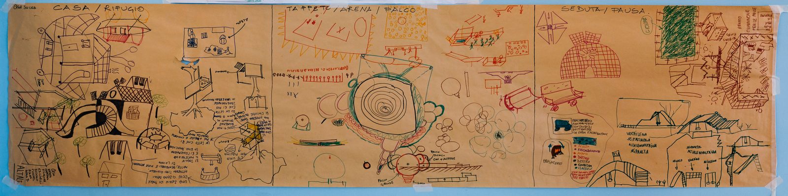 Mostra Colla Lab II — veduta panoramica della mostra finale