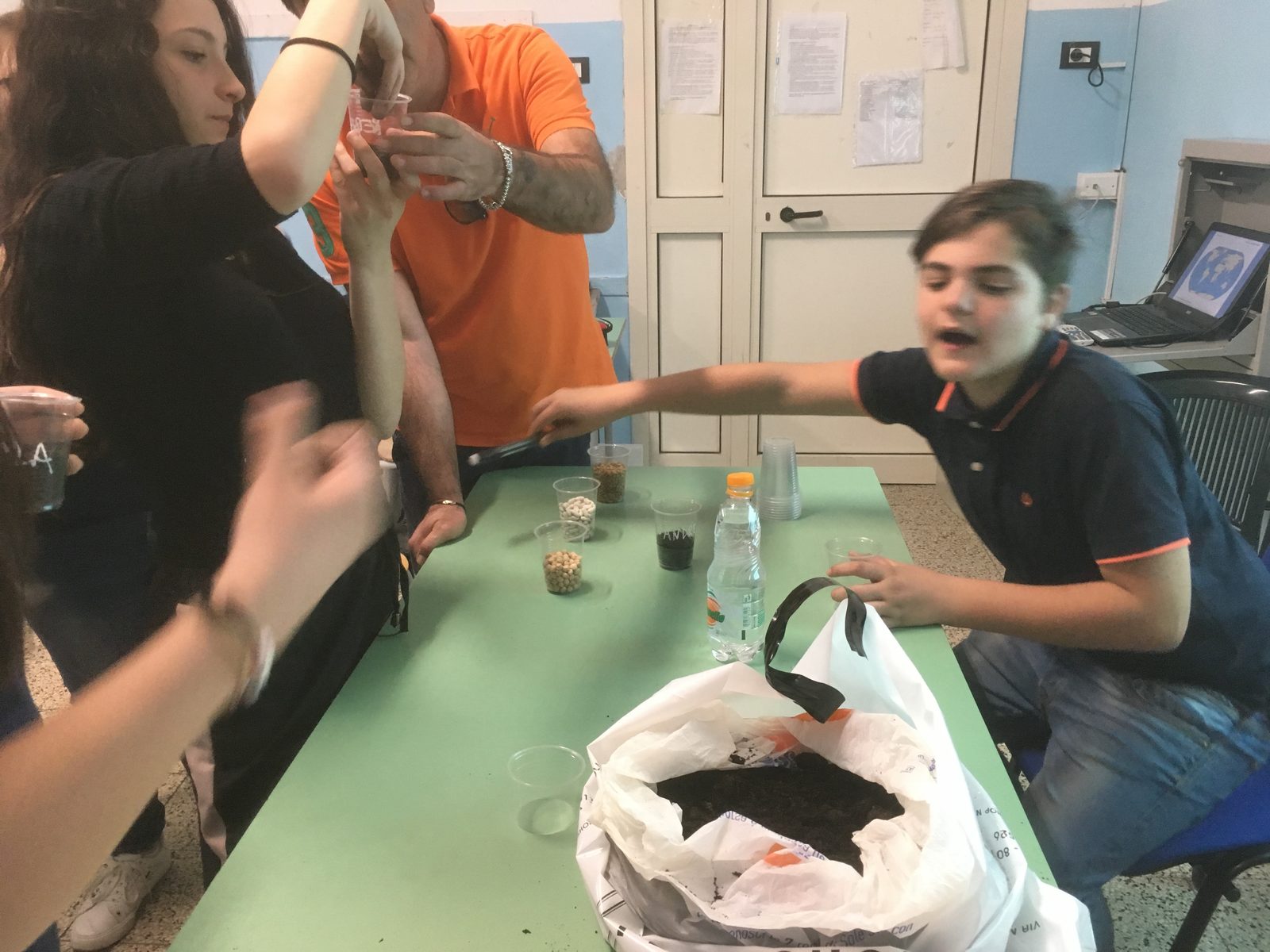 Colla Lab III Fase 1 — sopralluogo negli spazi scolastici