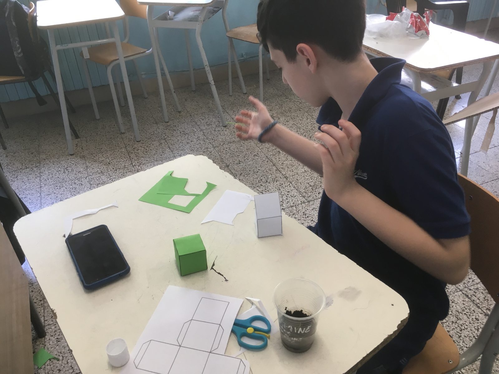 Colla Lab III Fase 2 — primo giorno di cantiere: preparazione dei materiali