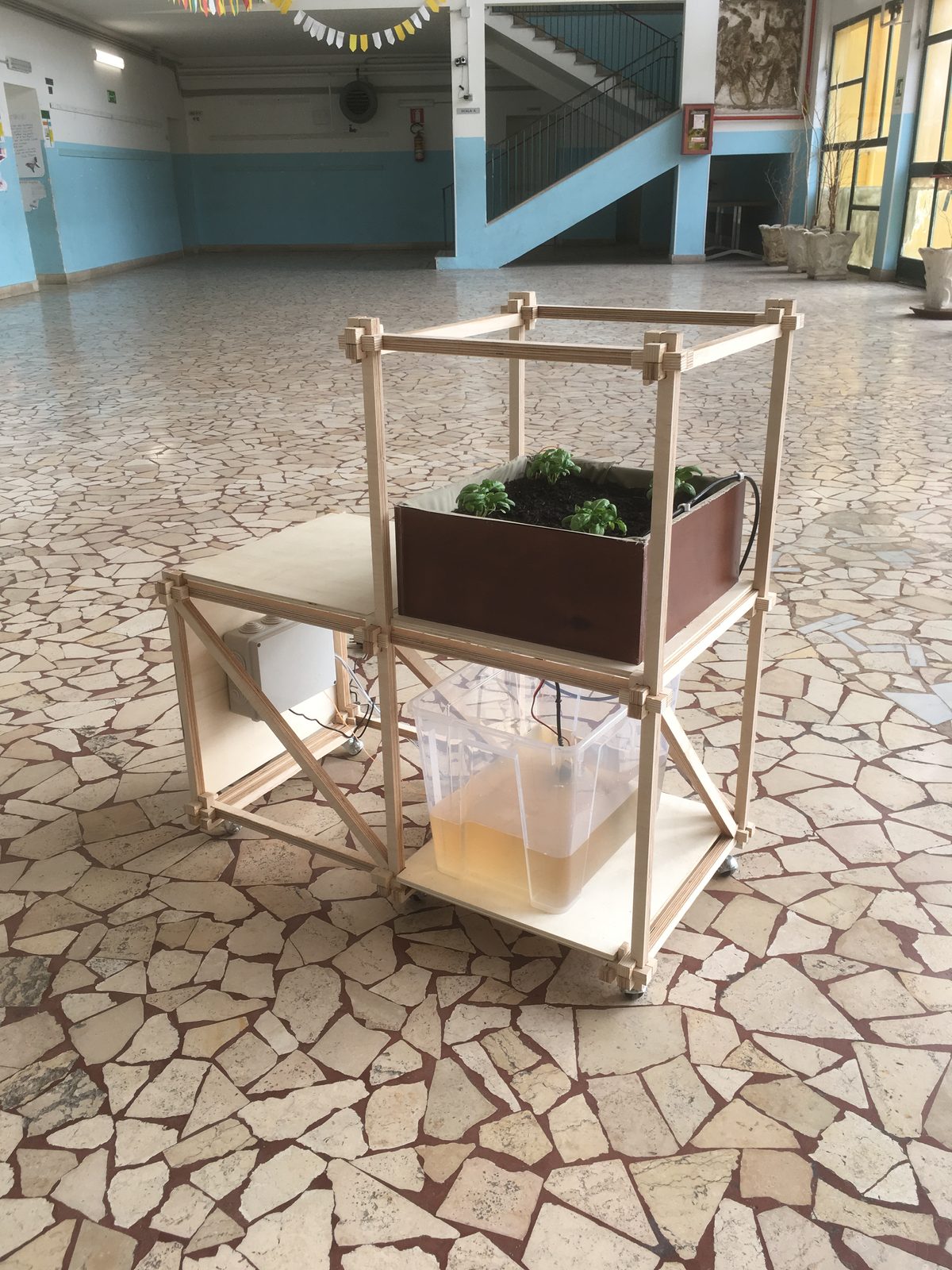 Colla Lab III risultato — ragazzi durante la presentazione del progetto