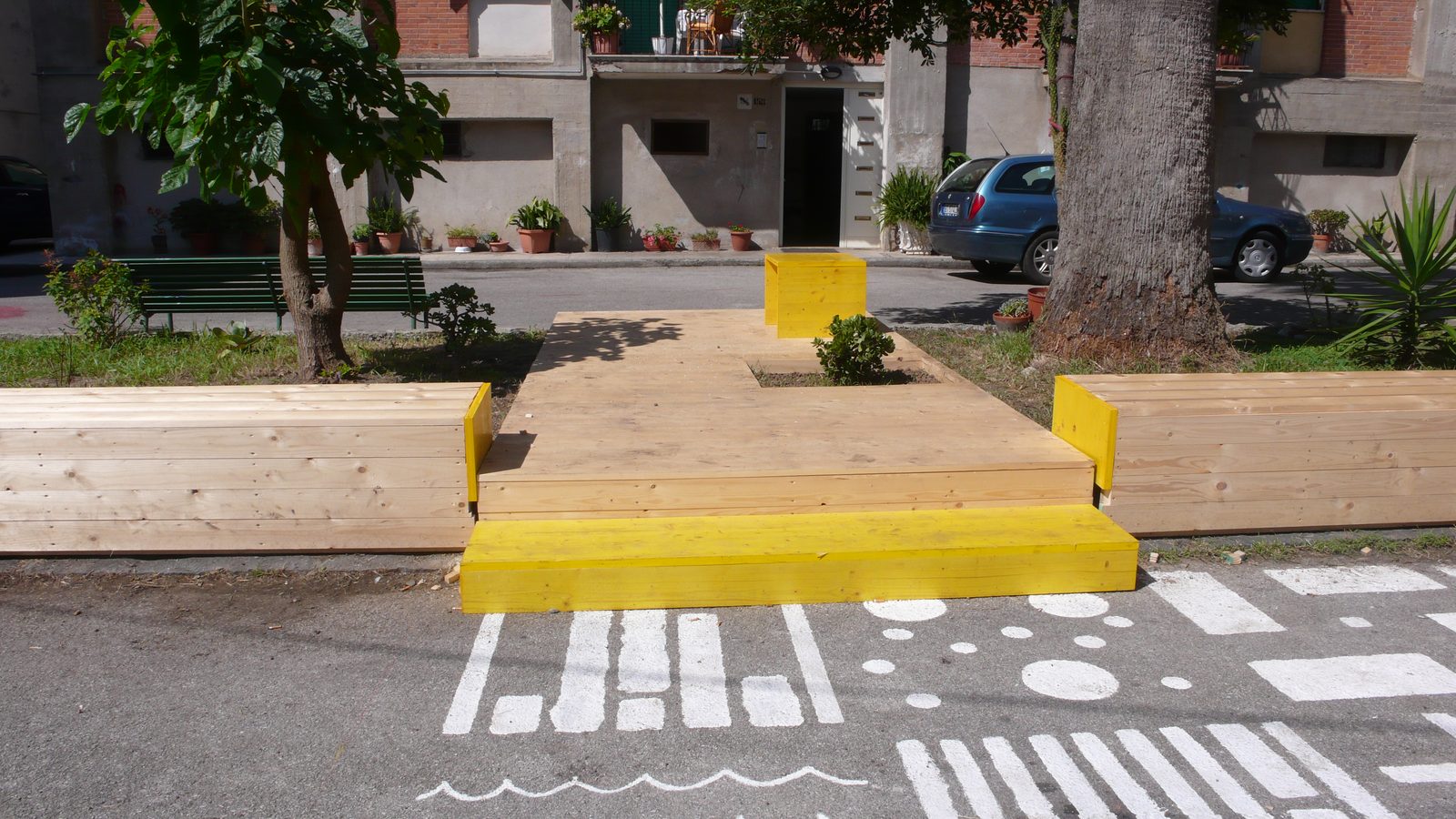 Innesti — Piazzetta via Kennedy, Sapri 2014