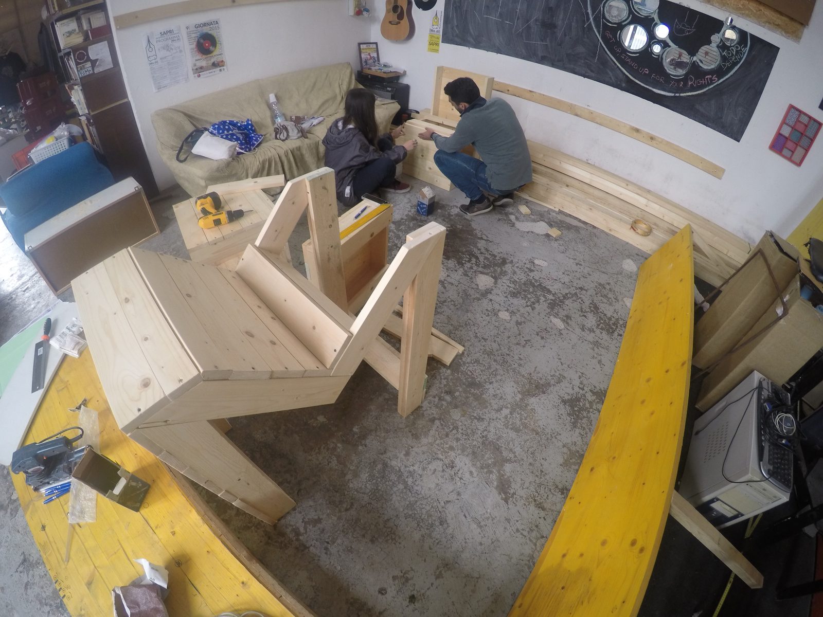 Cantiere Mo.dì — momento collettivo del workshop