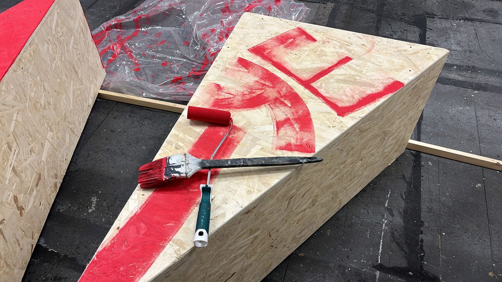 Cantiere R-EST-ART — panoramica officine San Carlo