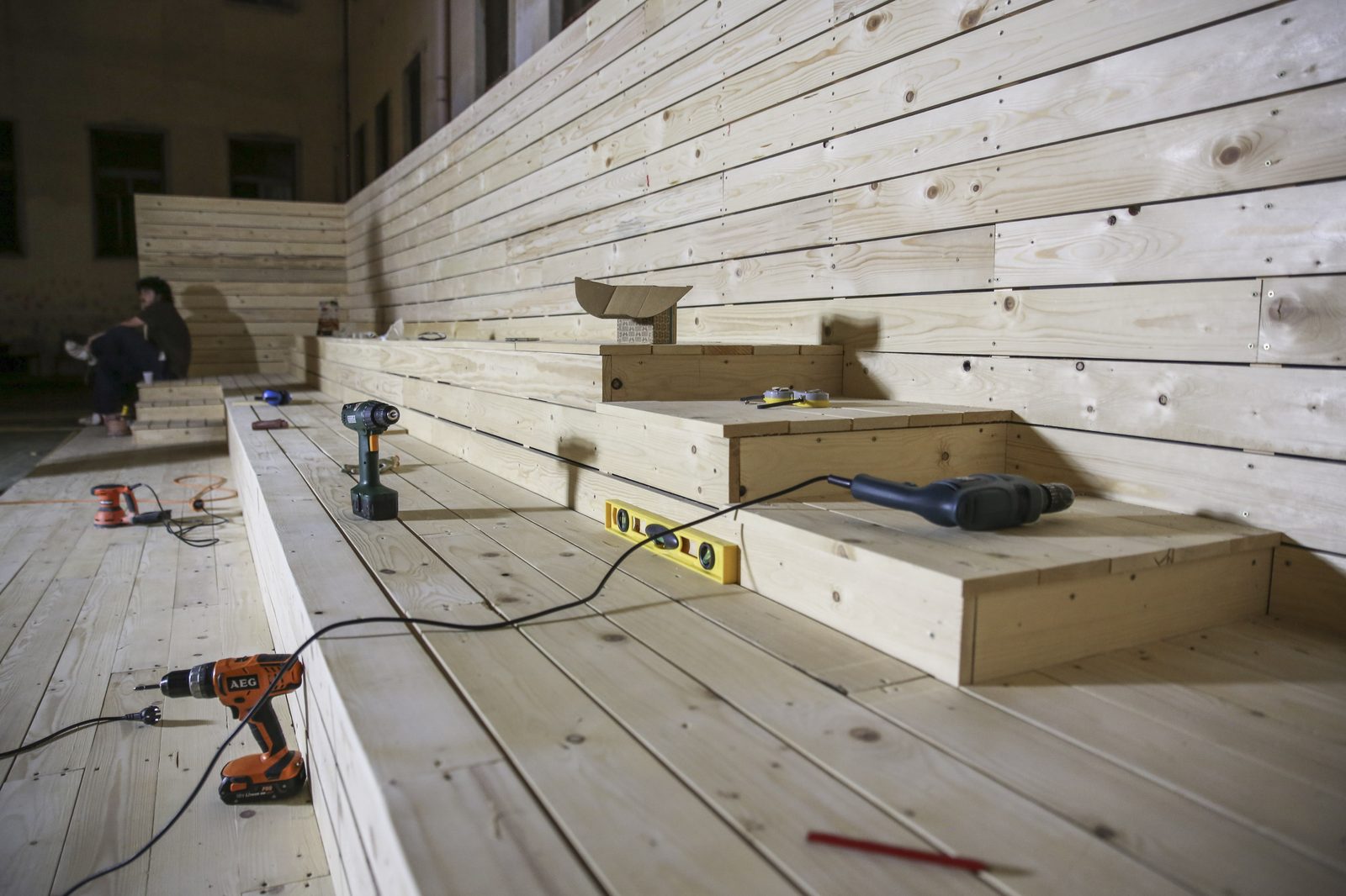 Cantiere SGAT — partecipanti al lavoro collettivo