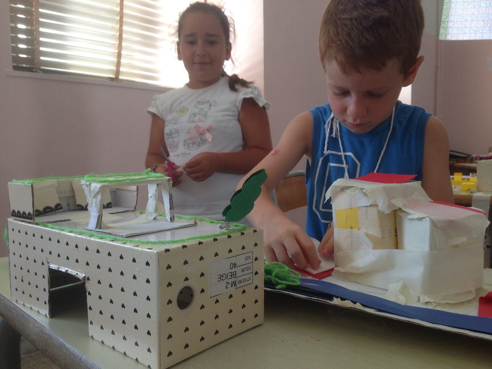 Colla Lab I — bambini presentano i progetti alla classe