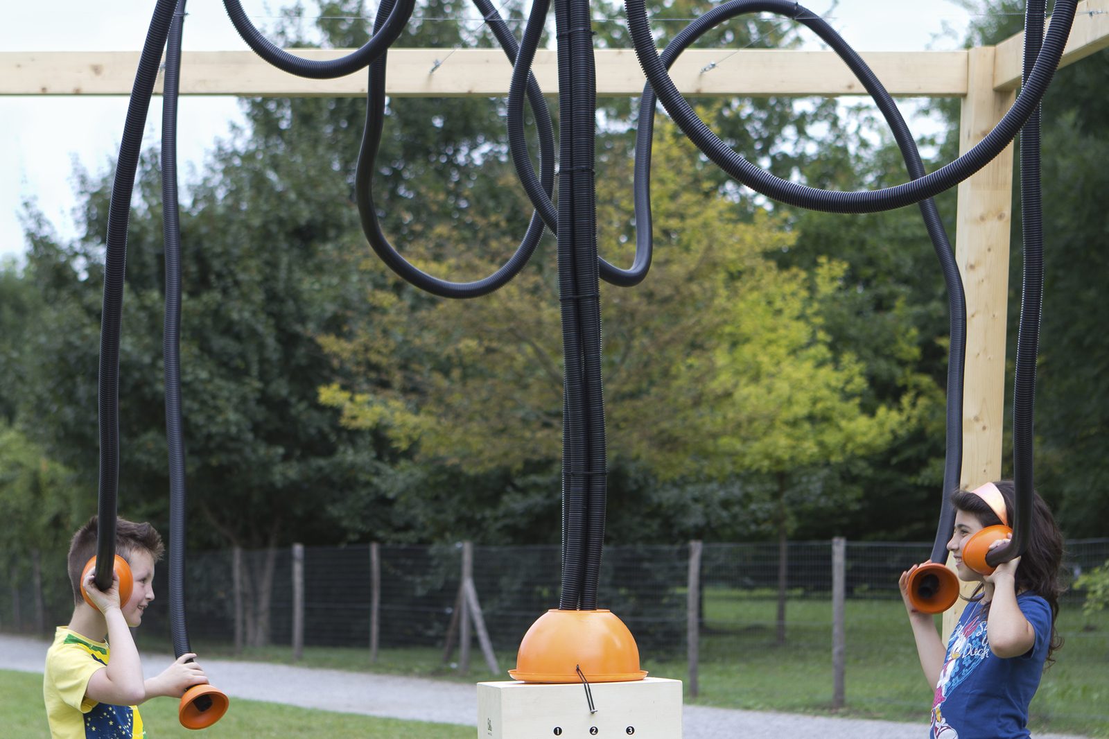 Tubodiffusione di memorie sonore — Parco Isola Borromeo, Cassano d'Adda 2014