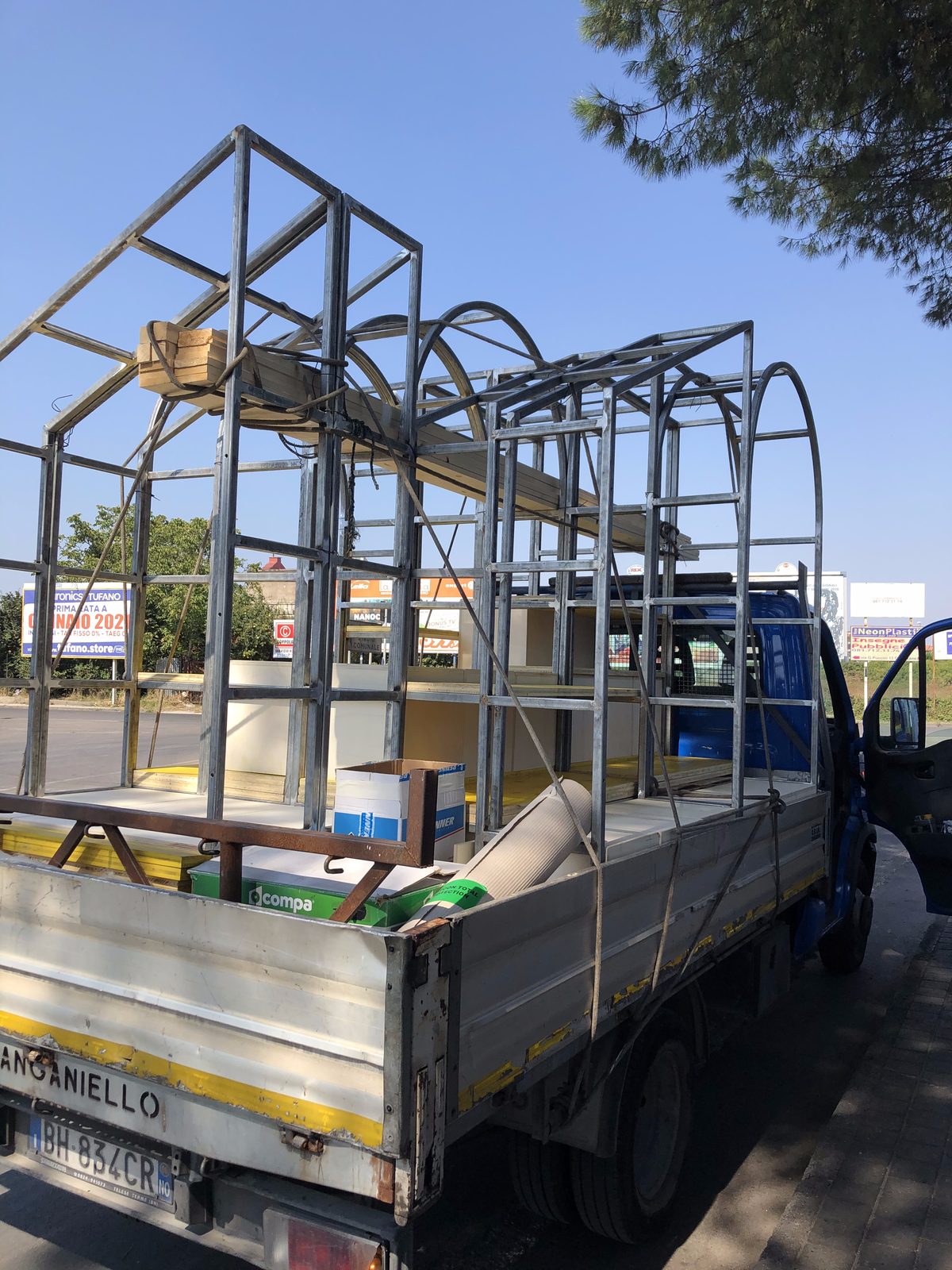 Cantiere TU-TTO — preparazione elementi