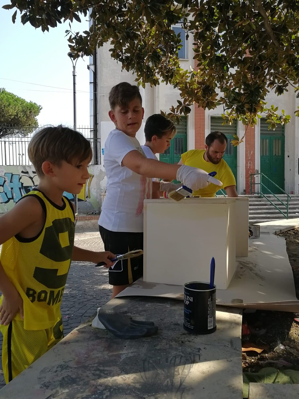 Cantiere TU-TTO — lavorazione legno