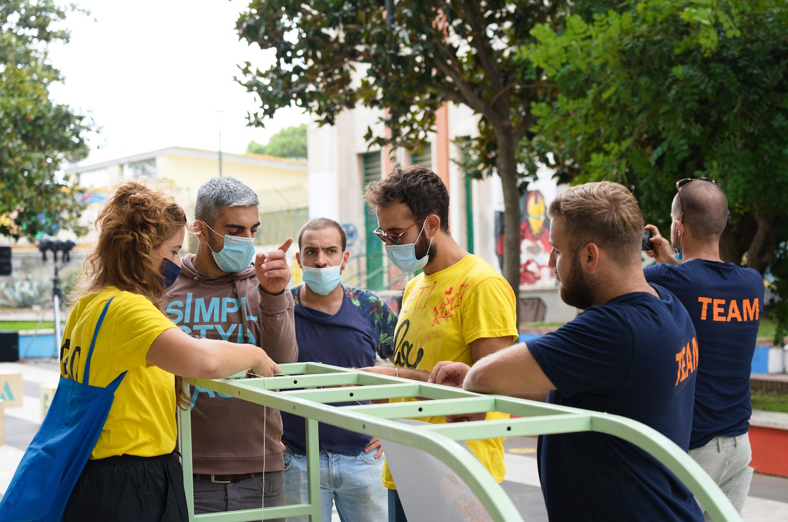 Cantiere TU-TTO — fase finale assemblaggio